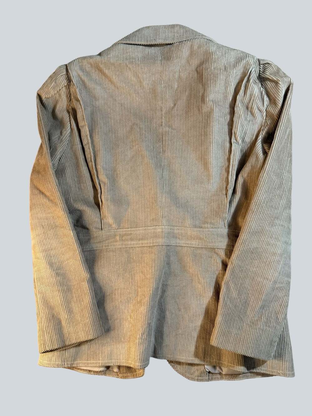 Vintage Hunter's Glen Tan Corduroy Blazer Jacket Size 12
